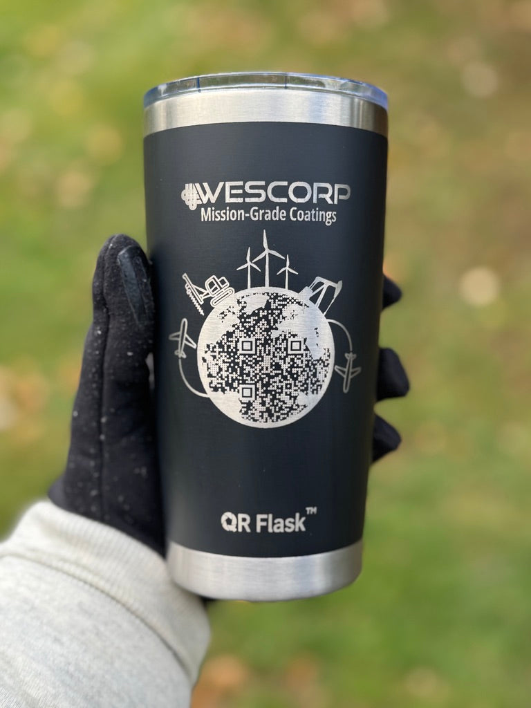 QR Connect tumbler